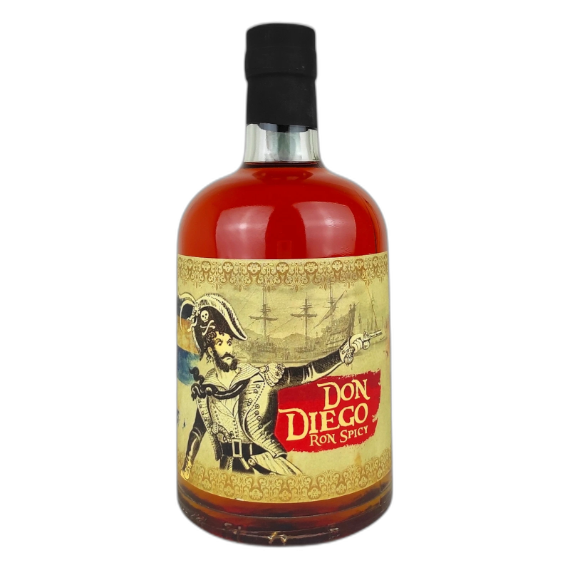 Don Diego Ron Spicy rum - 40% vol - 70cl
