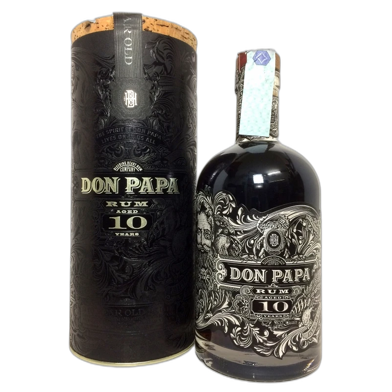 DON PAPA RUM 10y RHUM FILIPPINE - 43% vol - 70CL