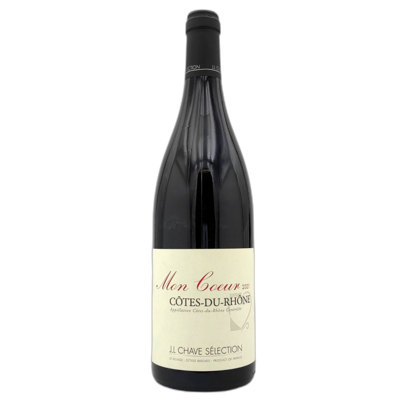 CHAVE SELECTION MON COEUR COTES DU RHONE ROUGE - 14,5% vol - 2022 - 75CL