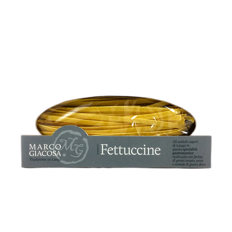 Fettuccine Marco Giacosa pasta all'uovo Langhe - 250gr