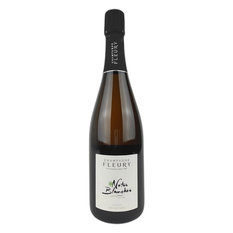 Fleury Notes Blanches Champagne brut nature - 12% vol - 2018 - 75cl