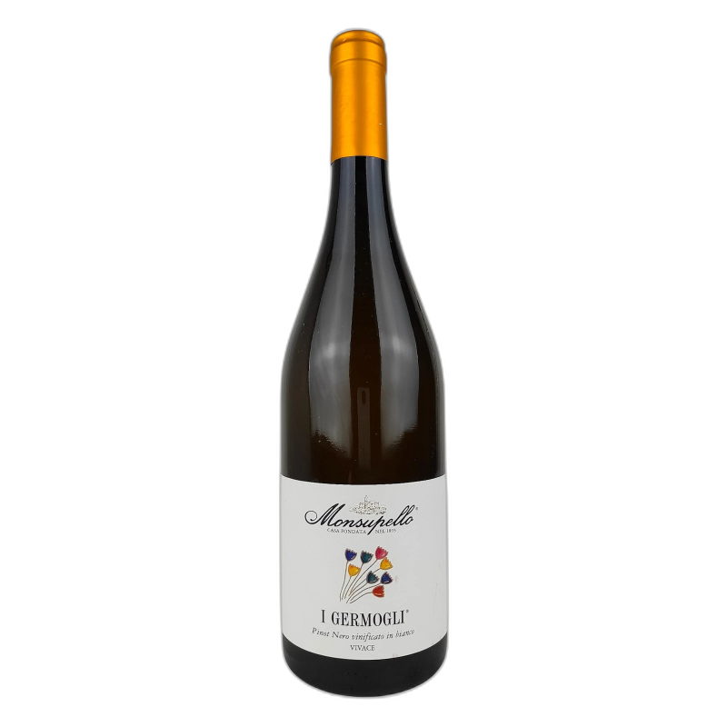 I Germogli bianco vivace Monsupello Pinot Nero - 12% vol - 2025 - 75cl