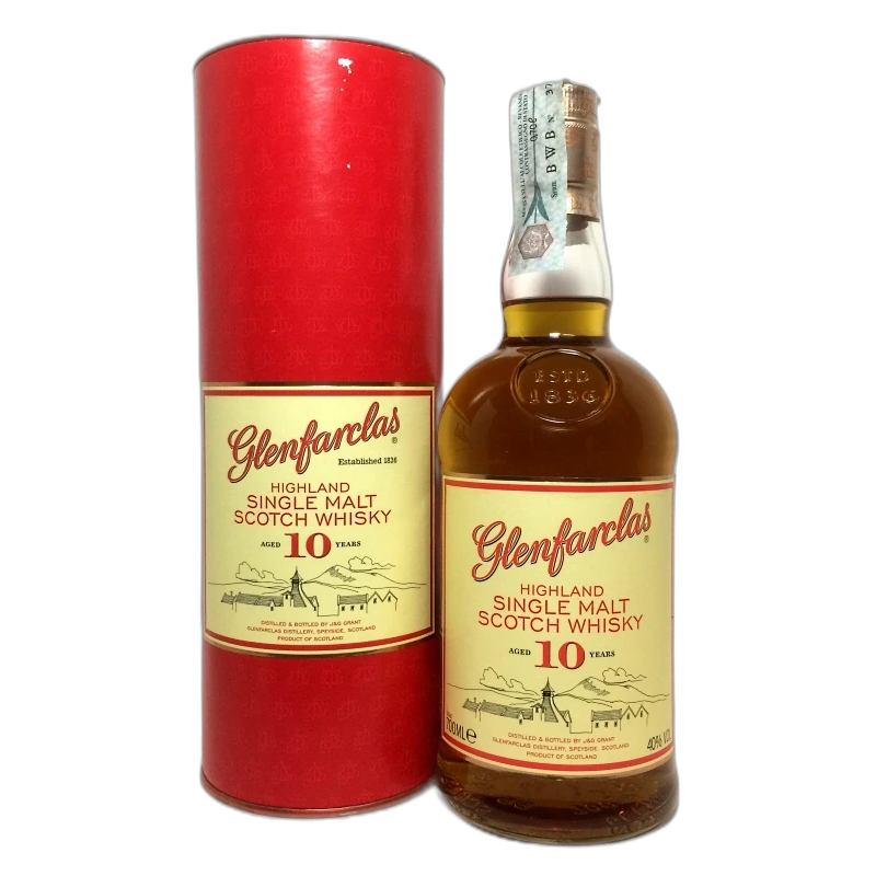 GLENFARCLAS 10y WHISKY 70CL SINGLE MALT SCOTCH - 40% vol