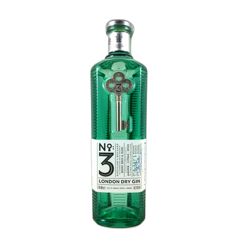 LONDON Nø3 GIN BERRY 70CL BERRY BROS & RUDD DRY GIN - 46% vol