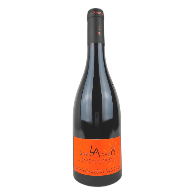 La Grenache8 Cotes du Brian rouge Gros et Tollot - 12,5% vol - 2024 - 75cl