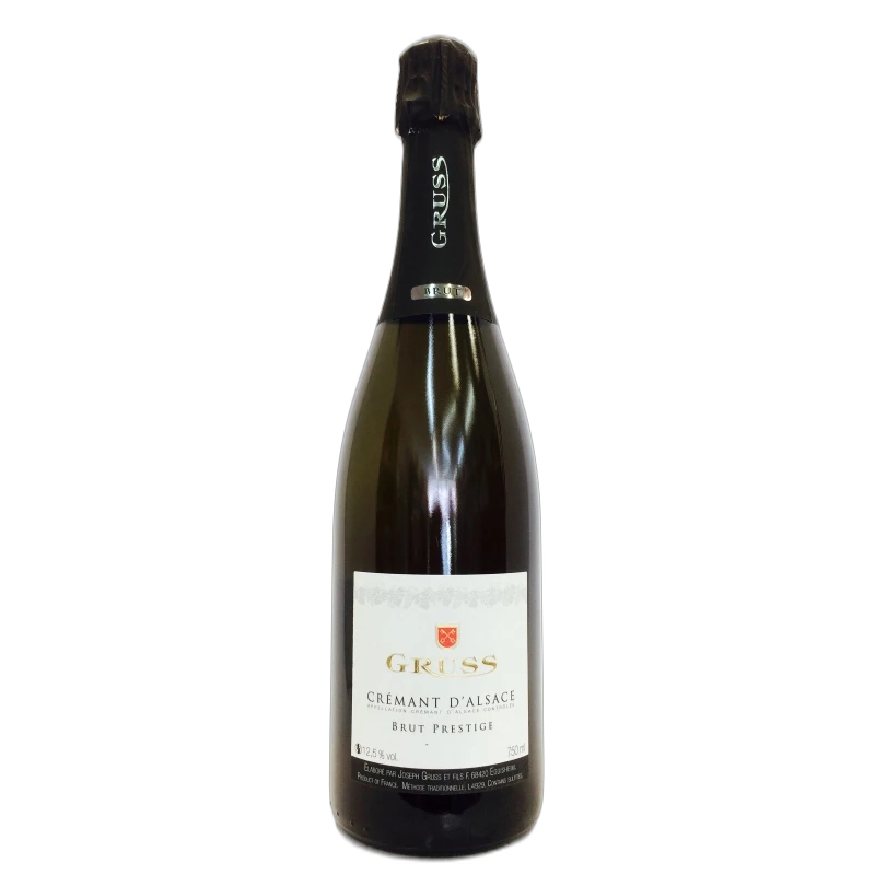 GRUSS GRANDE CUVEE BRUT CREMANT D'ALSACE - 12,5% vol - 75CL