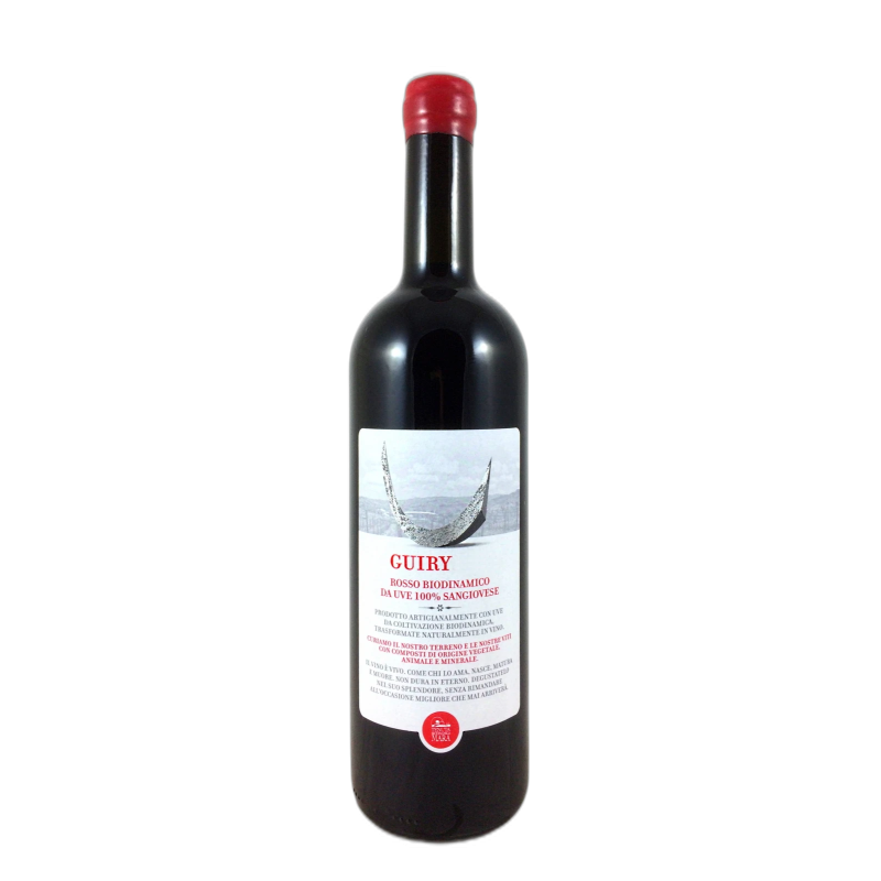 Guiry Sangiovese biodinamico tenuta Mara - 14% vol - 2022 - 75cl