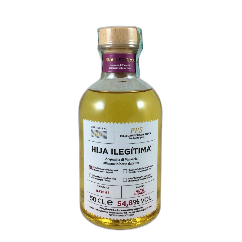 HIJA ILEGITIMA PANAMA PMF ACQUAVITE DI VINACCIA - 52,3% vol - 50CL