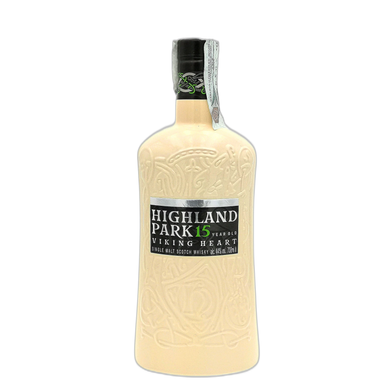 HIGHLAND PARK 15Y VIKING HEART SINGLE MALT SCOTCH WHISKY - 44% vol - 70CL