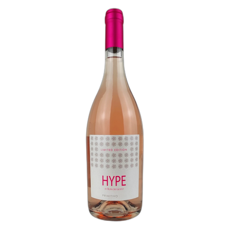 HYPE ROSA DEL GOLFO PRIMITIVO - 12,5% vol - 2024 - 75cl