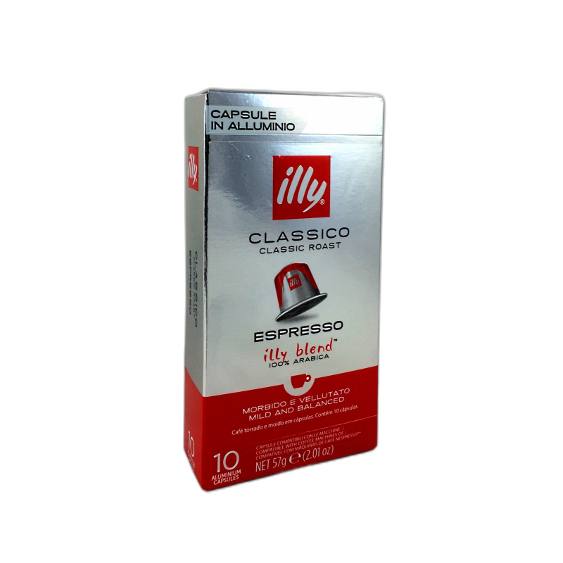ILLY X NESPRESSO CLASSICO CAPSULE DI CAFFE' COMPATIBILI - 10PZ