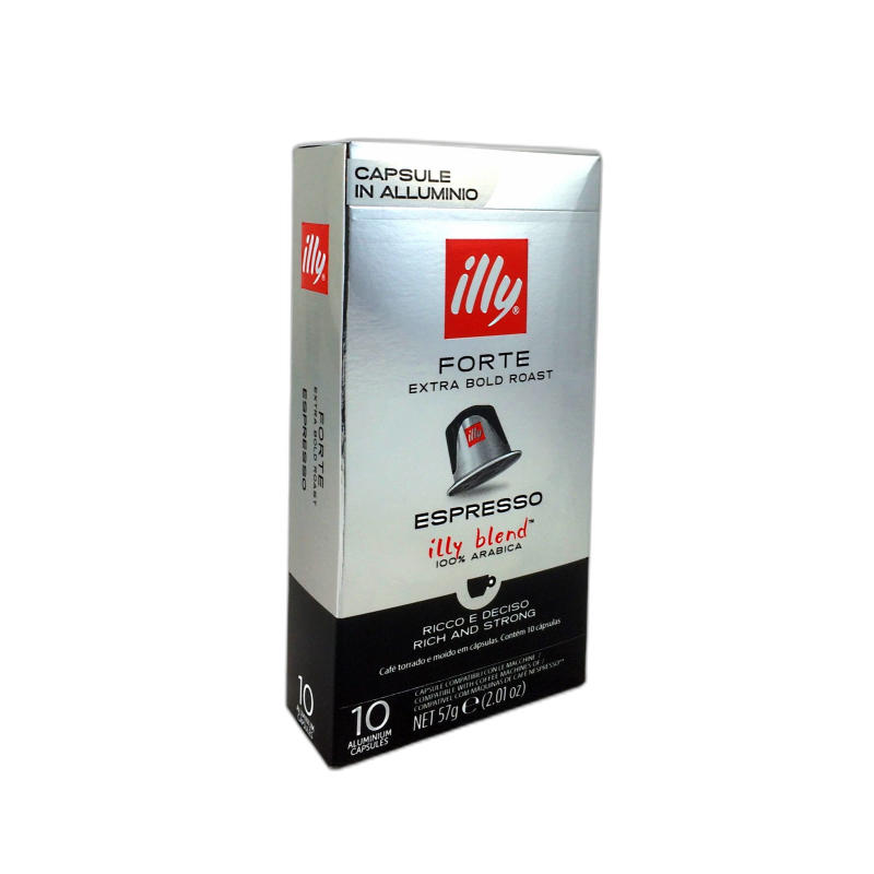ILLY X NESPRESSO FORTE CAPSULE DI CAFFE COMPATIBILI - 10PZ