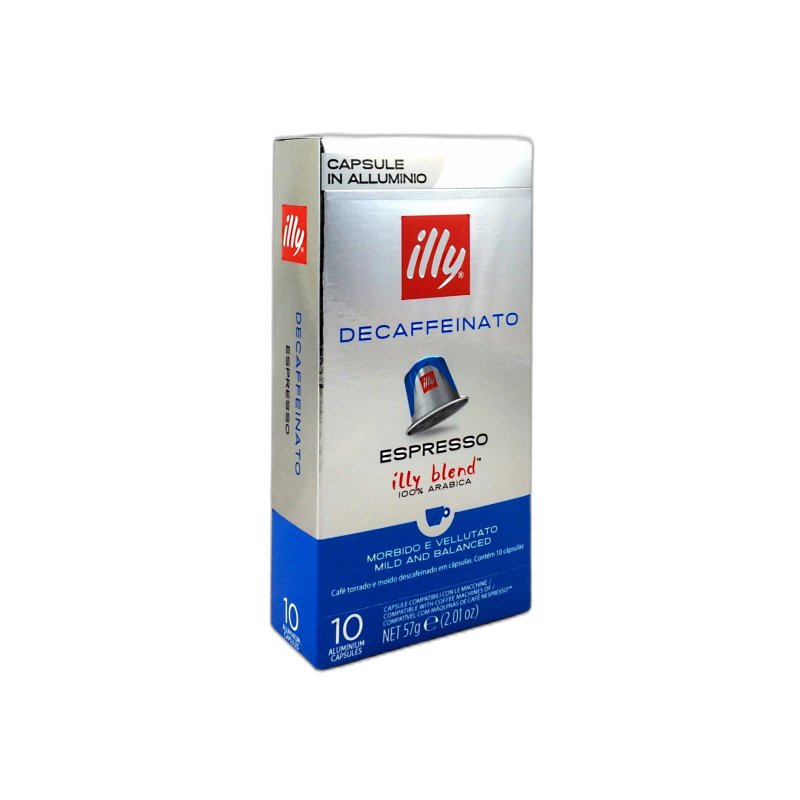 ILLY X NESPRESSO DECAFFEINATO CAPSULE DI CAFFE' COMPATIBILI - 10PZ