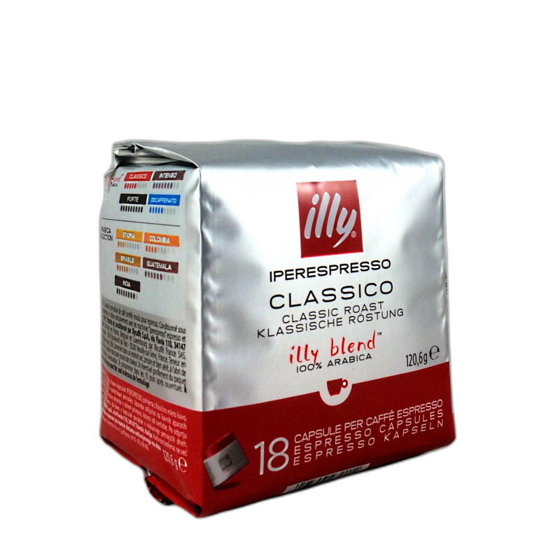 ILLY IPERESPRESSO CLASSICO CAFFE' X MACCHINA ILLY - 18pz