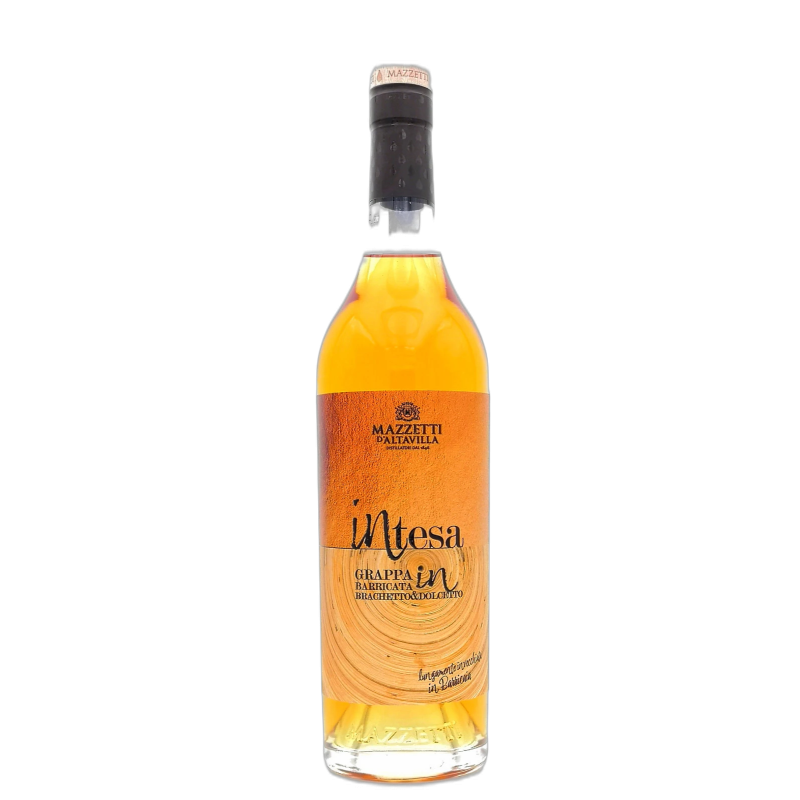 INTESA GRAPPA DA BRACCHETTO E DOLCETTO MAZZETTI ALTAVILLA - 43% vol - 70CL
