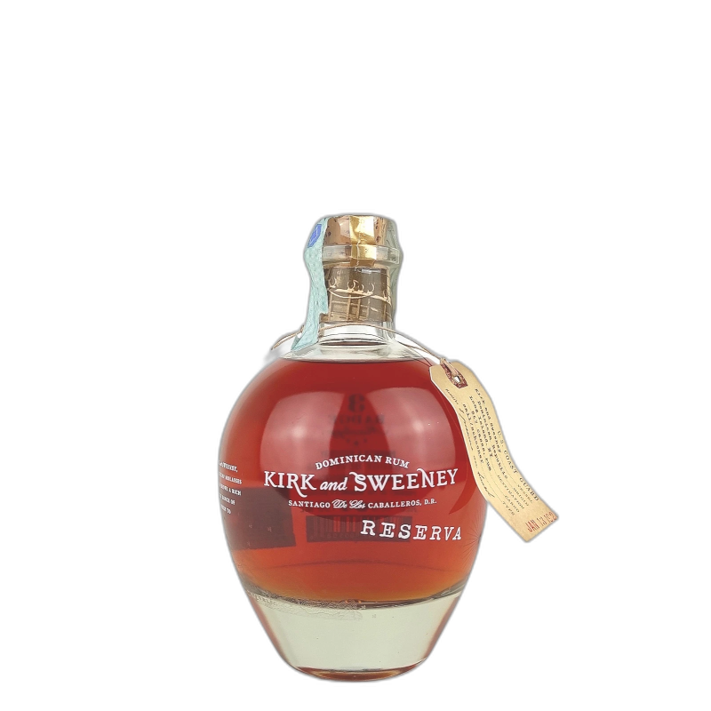 KIRK AND SWEENEY RUM RESERVA SANTIAGO DE LOS CABALLEROS D.R - 40% vol - 70cl