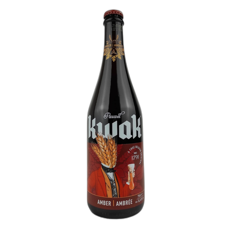 Kwak Amber Birra Brune A Belgian original Biere - 08,4% vol - 75cl