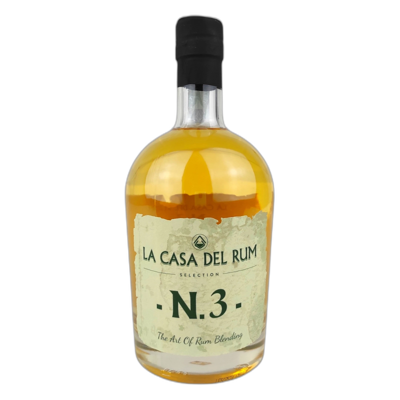 LA CASA DEL RUM N.3 BLENDED RUM SELECTION - 50% vol - 70cl