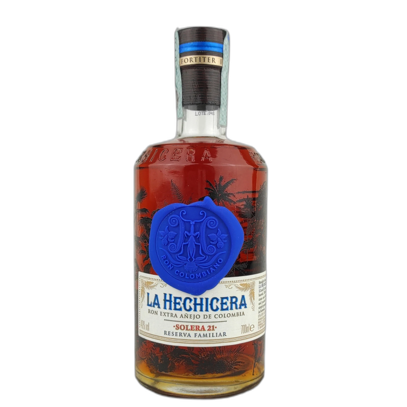 LA HECHICERA RUM RESERVA FAMILIAR EXTRA ANEJO COLOMBIA - 40% vol - 70CL