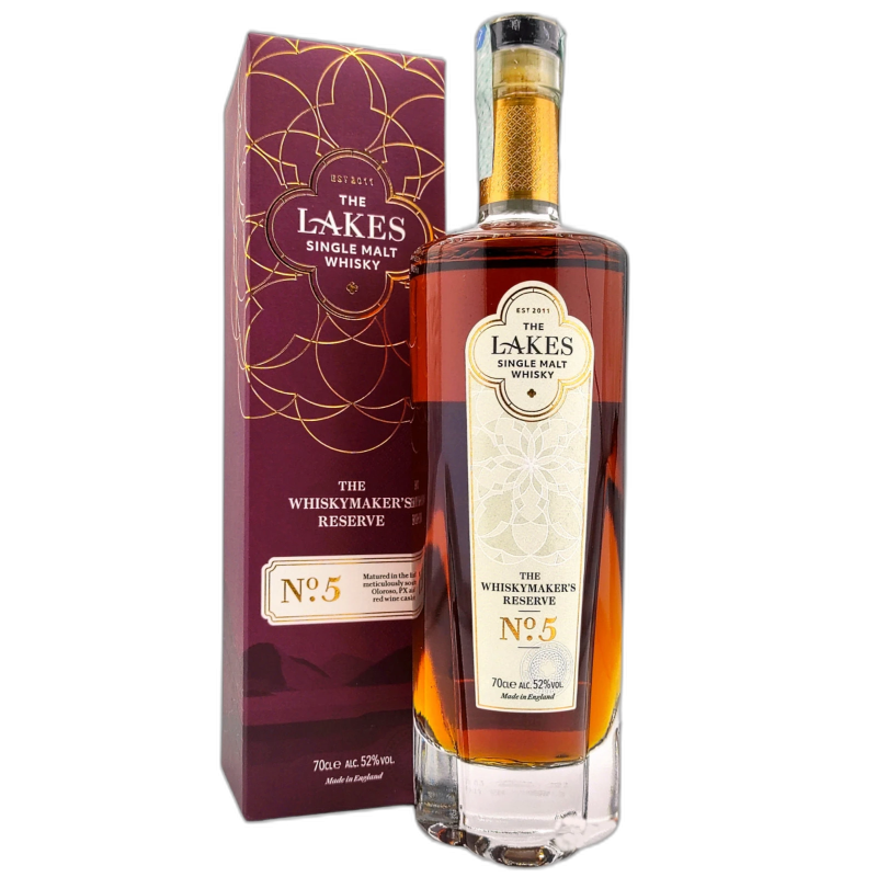 LAKES RESERVE N 5 WHISKY SINGLE MLAT THE WHISKY MAKER'S - 52% vol - 70CL