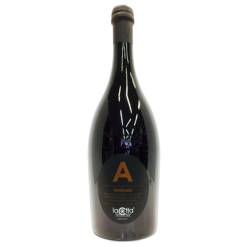 La Cotta Birra Ambrata " A " - 06,5% vol - 75cl