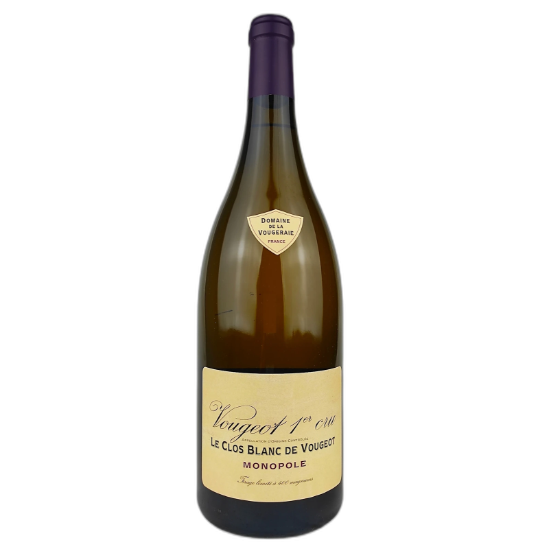 VOUGEOT 1ø CRU LE CLOS BLANC DE VOUGEOT DOMAINE VOUGERAIE - 13% vol - 2021 - 150