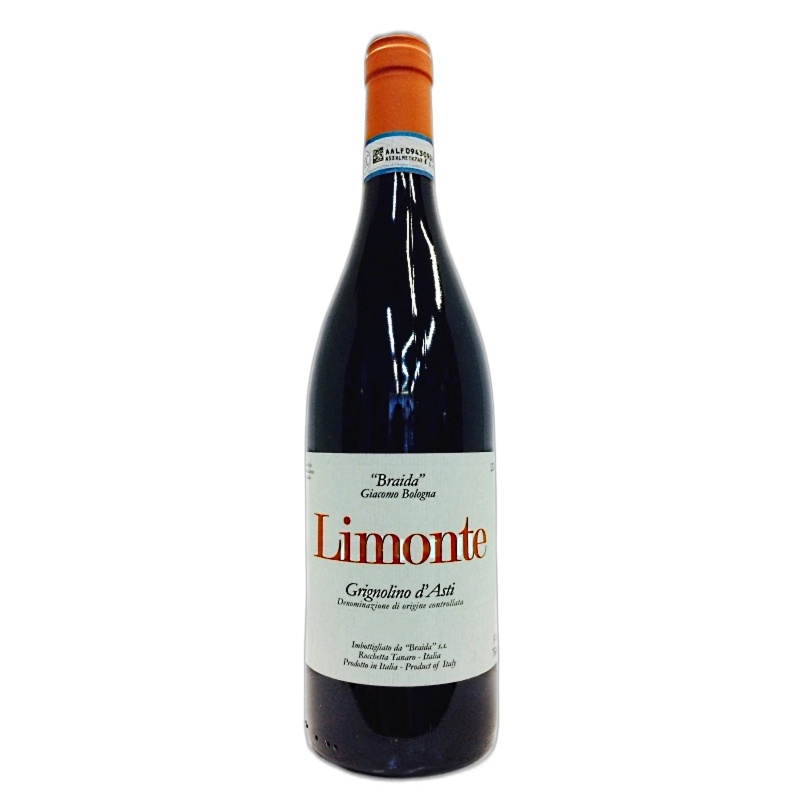 LIMONTE BRAIDA 75CL GRIGNOLINO D'ASTI DOC - 14% vol - 2023