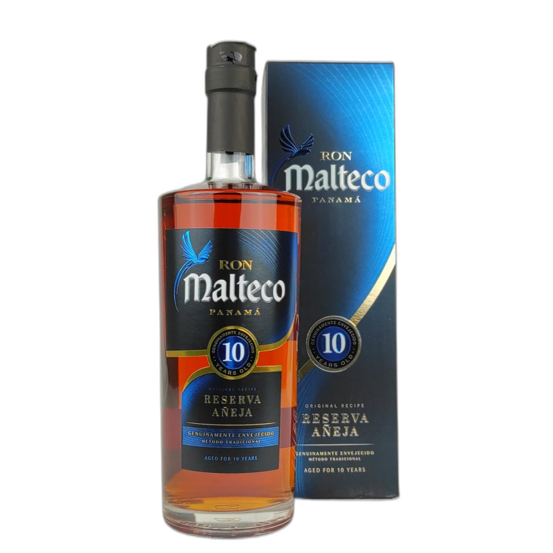 MALTECO RON.10y RESERVA SUAVE DE PANAMA - 40% vol - 70CL