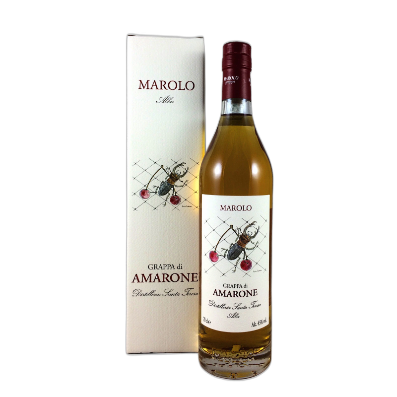 MAROLO GRAPPA DI AMARONE DISTILLERIA SANTA TERESA - 45% vol - 70CL