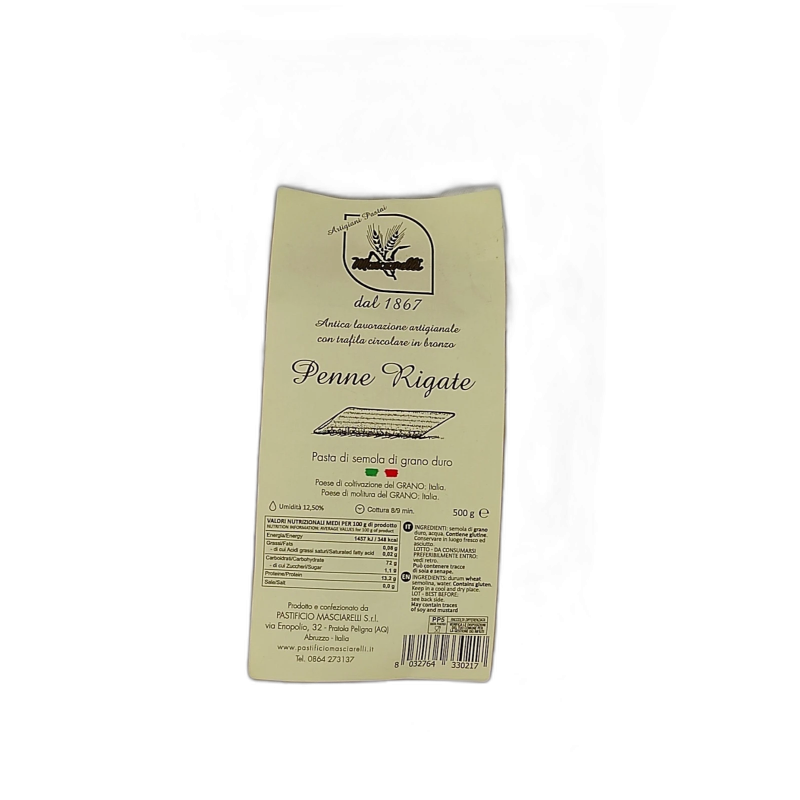 Masciarelli Penne Rigate busta - 500g