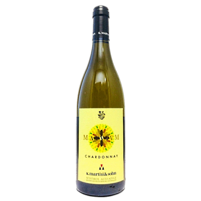 Maturum Chardonnay K. Martini vino bianco alto Adige DOC - 14% vol - 2023 - 75cl