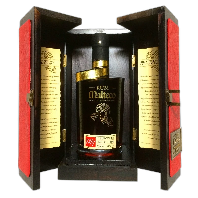 MALTECO  RON 1987 70CL RUM RHUM SELECCION - 40% vol - 1987