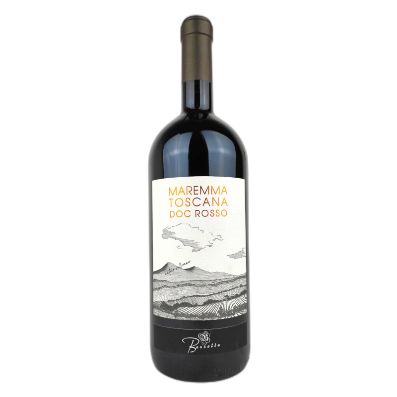 MAREMMA TOSCANA BERRETTA ROSSO DOC - 14,5% vol - 2022 - 75CL