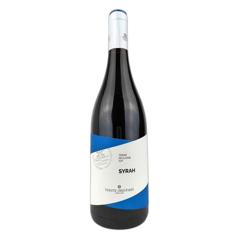 TENUTE ORESTIADI SYRAH BASE TERRE SICILIANE  IGP - 13,5% vol - 2022 - 75CL