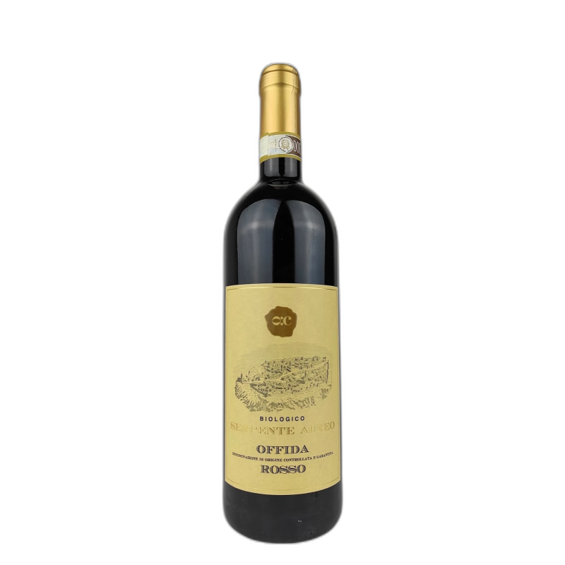 OFFIDA SERPENTE AUREO ROSSO PICENO DOC BIOLOGICO - 15% vol - 2016 - 75cl