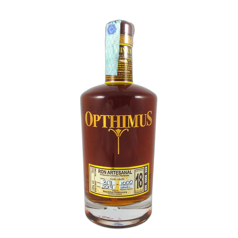 Opthimus Ron 18y Oliver rum artesanal solera rhum - 38% vol - 70cl