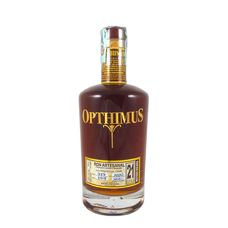 Opthimus  Ron 21y Oliver rum artesanal solera rhum - 38% vol - 70cl
