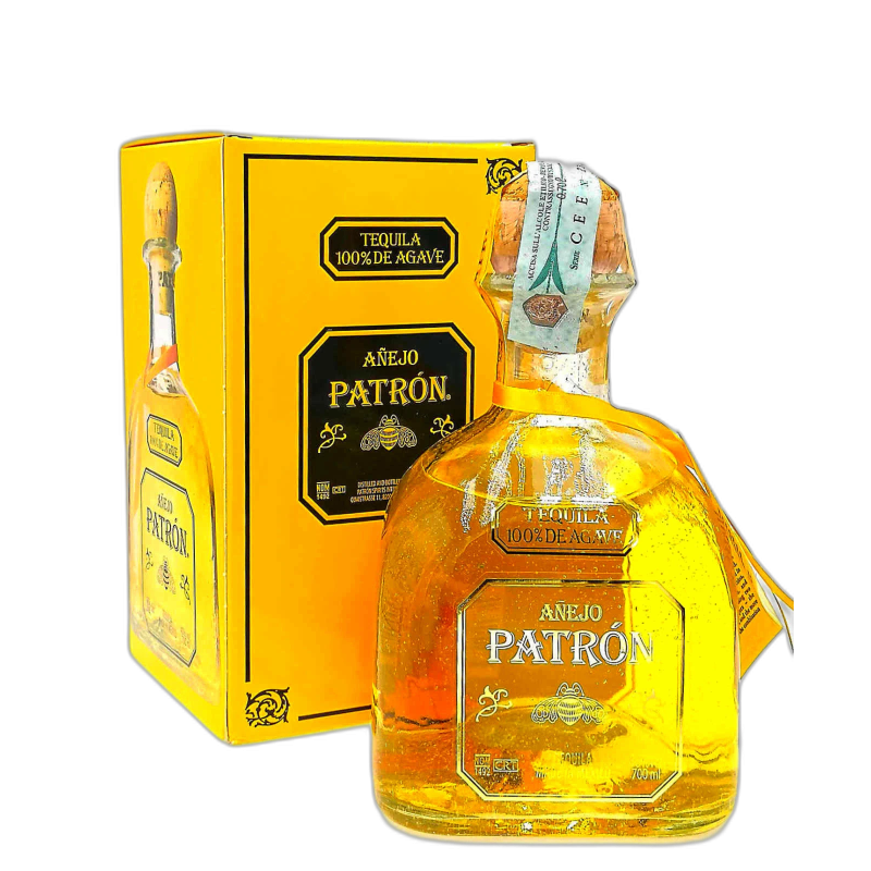 PATRON ANEJO TEQUILA - 40% vol - 70CL