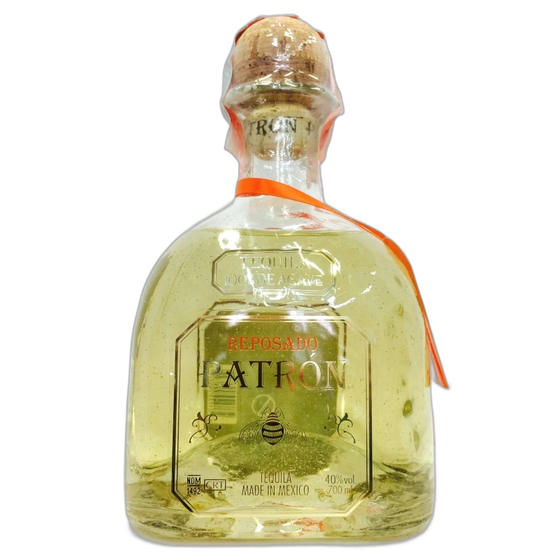 PATRON REPOSADO TEQUILA 100% AGAVE - 40% vol - 70CL