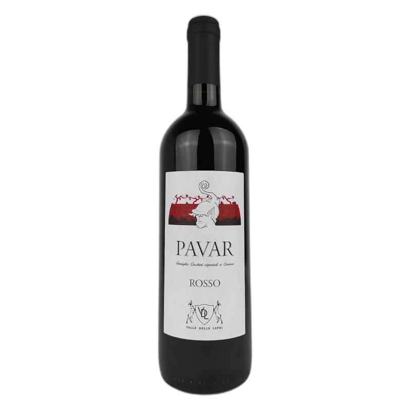 Pavar Rubicone Rosso IGP Valle delle Lepri - 13% vol - 2024 - 75cl