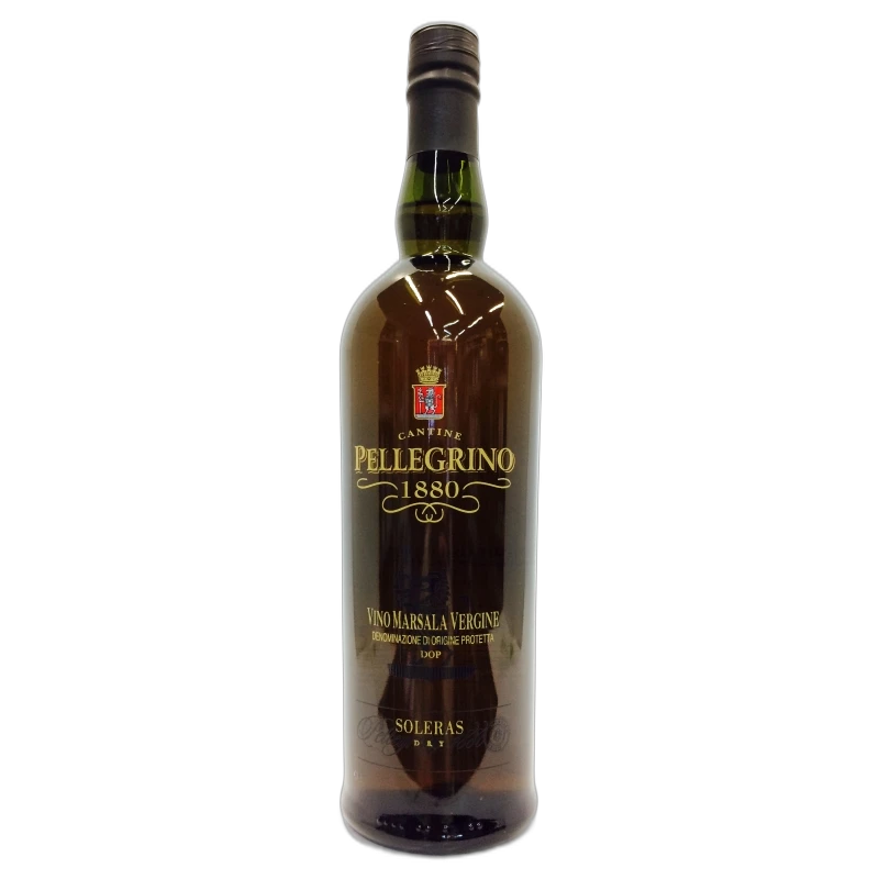 PELLEGRINO SOLERAS DRY VINO MARSALA VERGINE DOP - 19% vol - 75CL