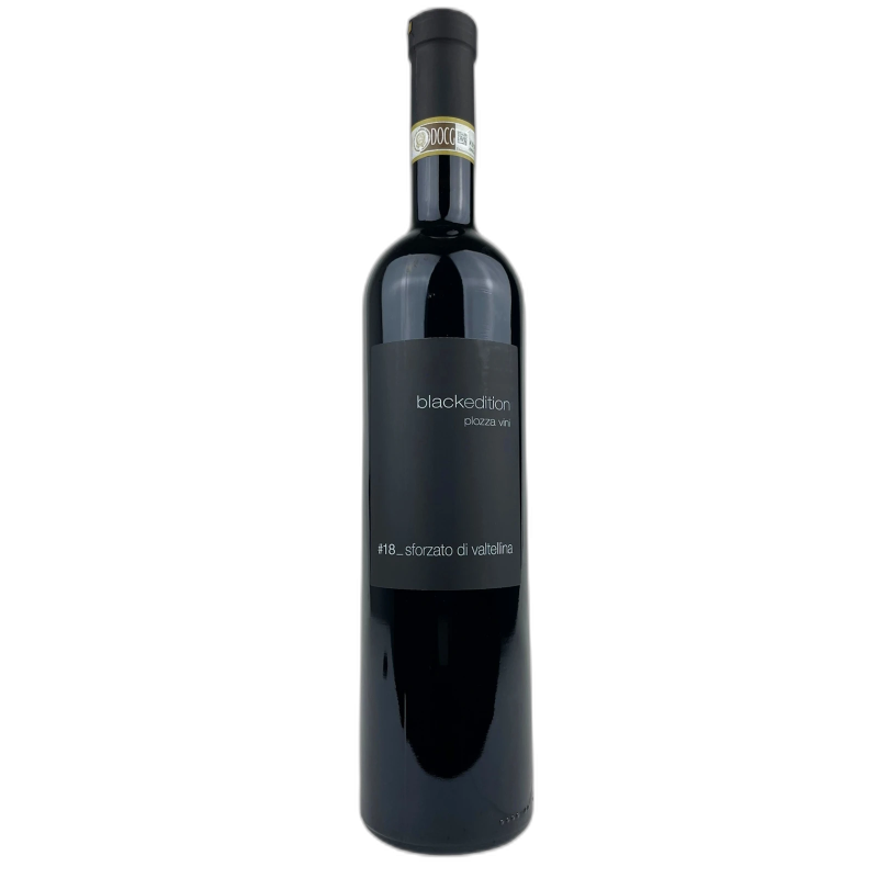 PLOZZA  SFORZATO DI VALTELLINA DOCG BLACKEDITION - 16,5% vol - 2019 - 75cl