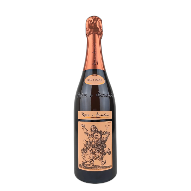 Pojer e Sandri Rose' Brut Spumante Metodo Classico - 12,5% vol - 75cl