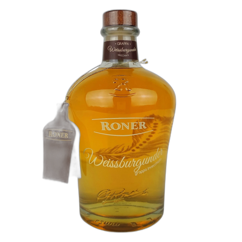 RONER WEISSBURGUNDER GRAPPA DI PINOT BIANCO INVECCHIATA - 40% vol - 75cl