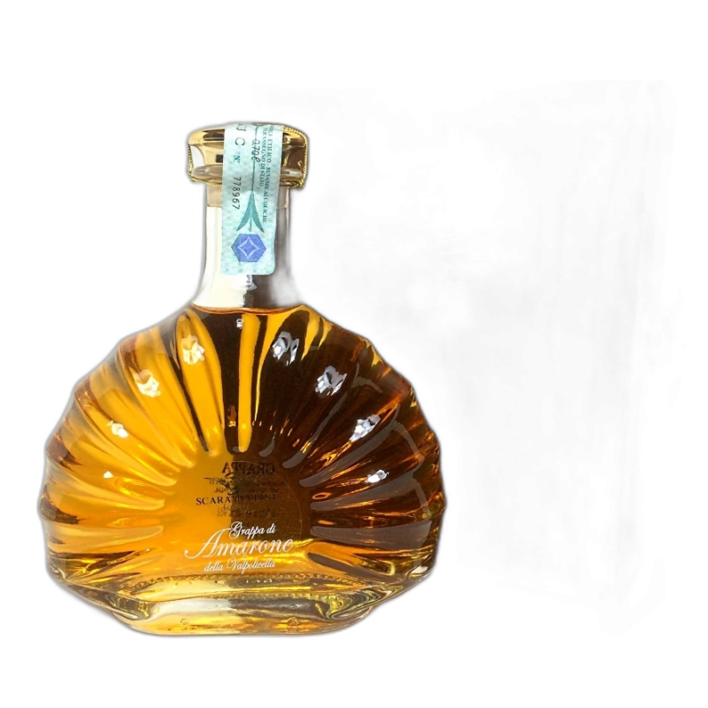 Scaramellini "A" Decanter box grappa di Amarone - 40% vol - 70cl