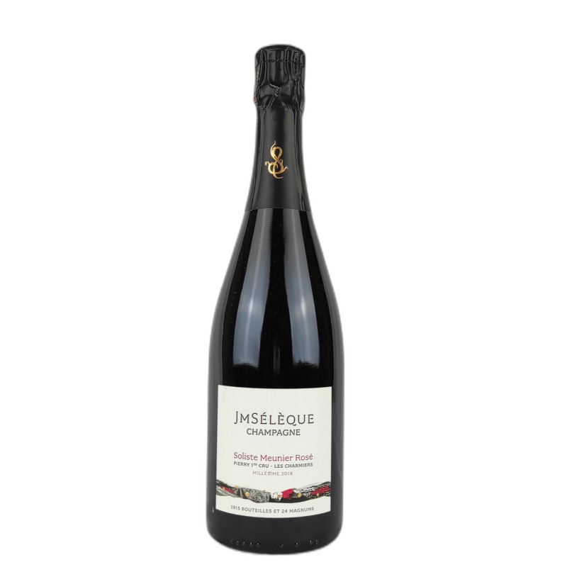 Seleque Soliste Rose' Meunier Champagne Millesime AOC - 13% vol - 2018 - 75cl