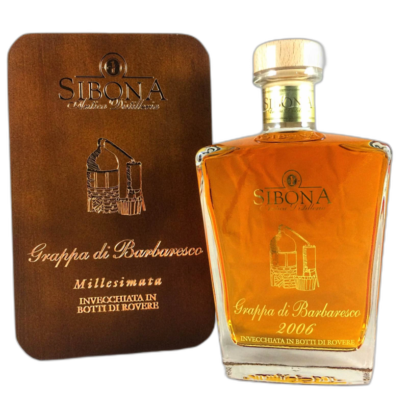 SIBONA  RISERVA BARBARESCO GRAPPA INVECCHIATA IN ROVERE - 44% vol - 2011 - 70CL