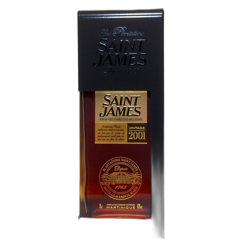 SAINT JAMES MILLESIMATO 70CL AGRICOLE MILLESIME' - 43% vol - 2001