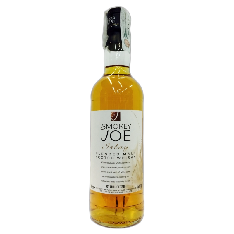SMOKEY JOE ISLAY MALT CL70 WHISKY BLENDED MALT SCOTCH - 46% vol