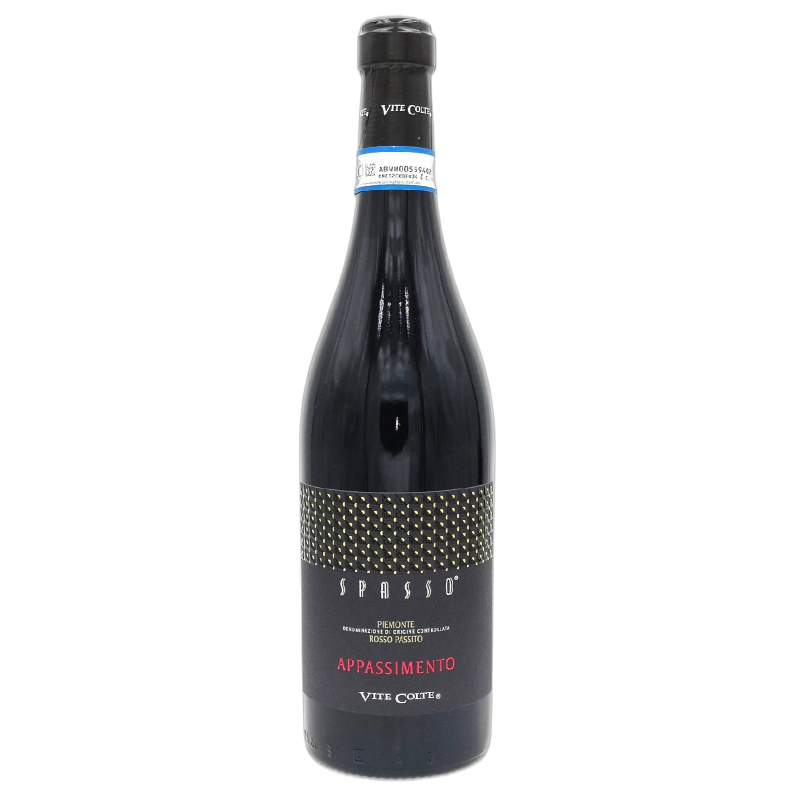 SPASSO APPASSIMENTO VITE COLTE PIEMONTE ROSSO PASSITO DOC - 15% vol - 2021 - 75C